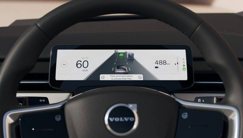 Volvo introduced the most simplified dashboard